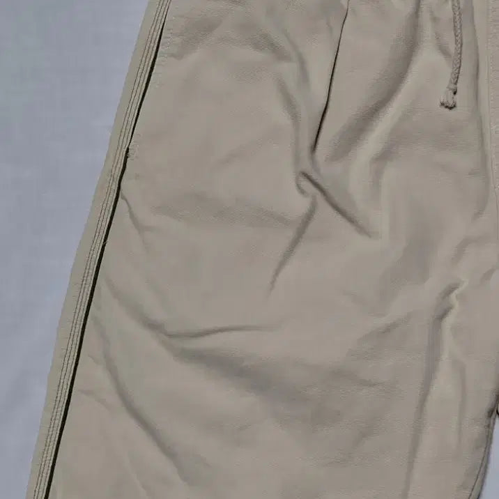 [BUNJANG] Ocean Pacific Vintage Side Line Cotton Easy Shorts Beige / [L] 오션퍼시픽(OP) 빈티지 사이드라인 코튼 이지 쇼츠 베이지