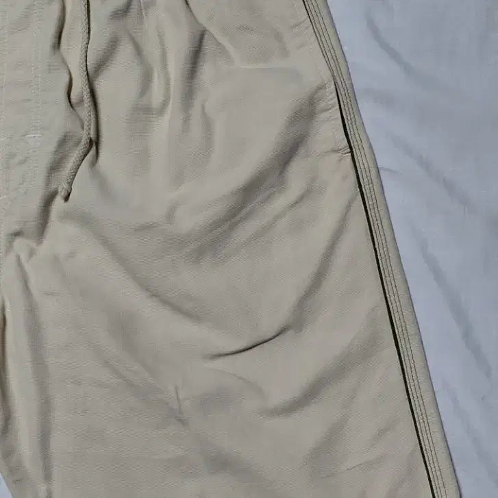 [BUNJANG] Ocean Pacific Vintage Side Line Cotton Easy Shorts Beige / [L] 오션퍼시픽(OP) 빈티지 사이드라인 코튼 이지 쇼츠 베이지