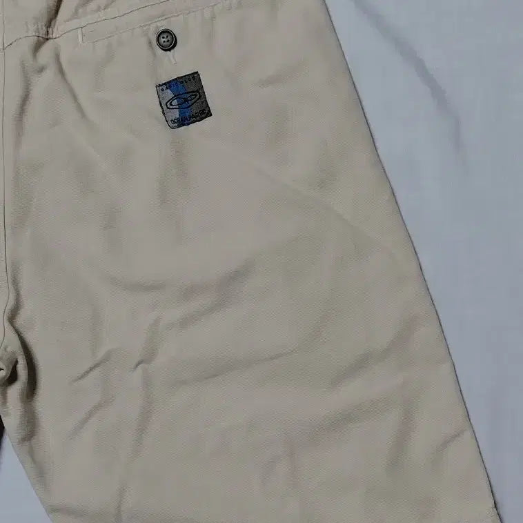 [BUNJANG] Ocean Pacific Vintage Side Line Cotton Easy Shorts Beige / [L] 오션퍼시픽(OP) 빈티지 사이드라인 코튼 이지 쇼츠 베이지