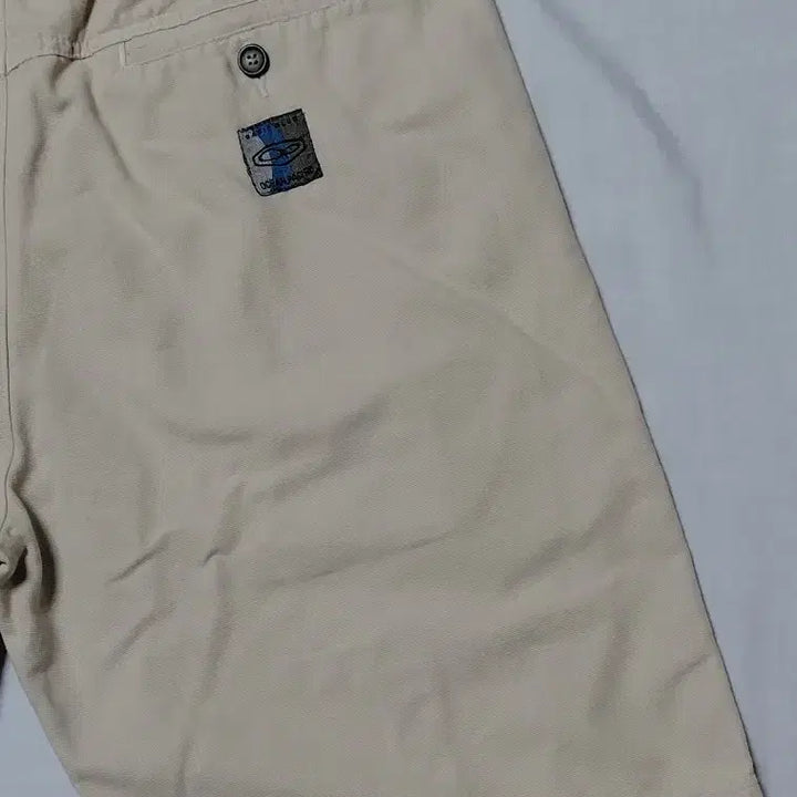 [BUNJANG] Ocean Pacific Vintage Side Line Cotton Easy Shorts Beige / [L] 오션퍼시픽(OP) 빈티지 사이드라인 코튼 이지 쇼츠 베이지