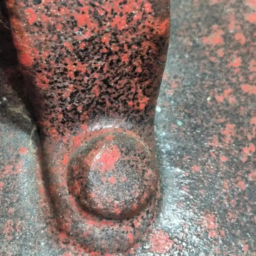 [BUNJANG] Antique Red Glazed Porcelain / 골동 사이호 단지 항아리 호