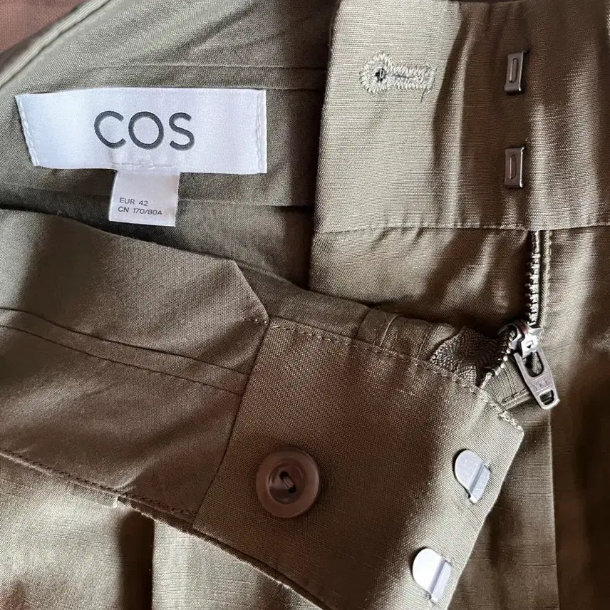 [SOLD OUT] cos 코스 와이드 린넨 팬츠 바지 42