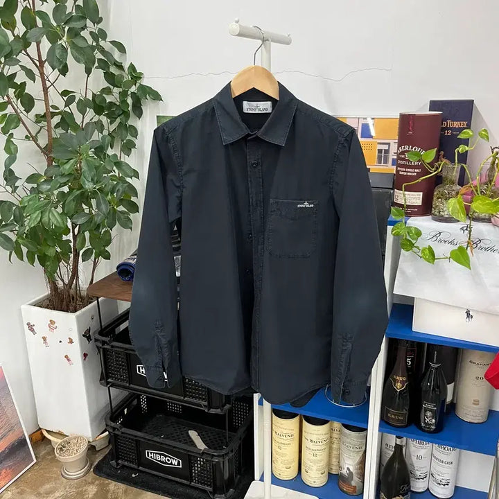 [BUNJANG] Stone Island Garment Dyed Shirt M / 스톤아일랜드 가먼트다잉 셔츠 M
