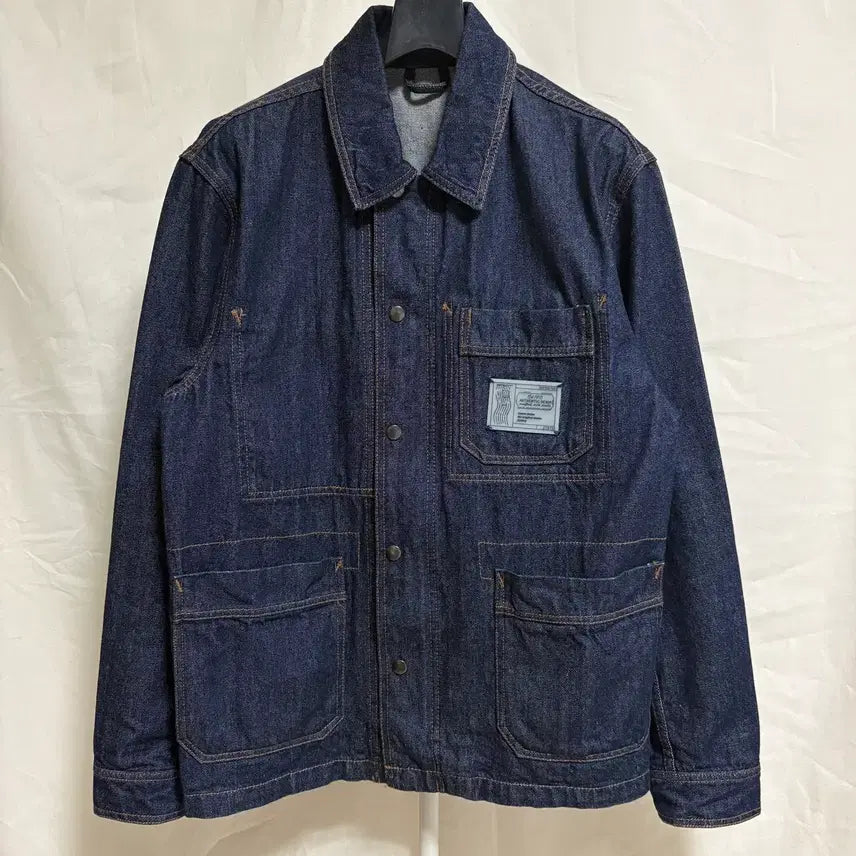 [BUNJANG] ZARA Denim Chore Jacket - Dark Wash, M / 자라 데님 초어자켓 / 진청, M