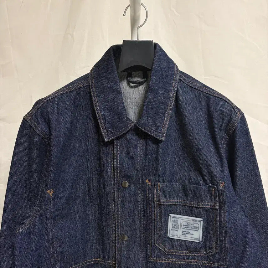 [BUNJANG] ZARA Denim Chore Jacket - Dark Wash, M / 자라 데님 초어자켓 / 진청, M