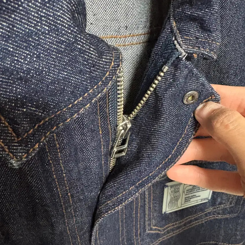 [BUNJANG] ZARA Denim Chore Jacket - Dark Wash, M / 자라 데님 초어자켓 / 진청, M