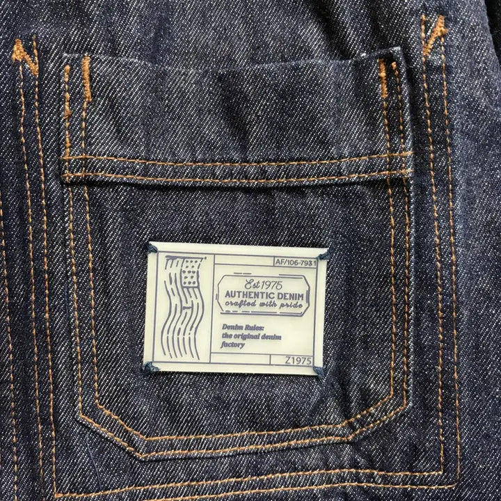 [BUNJANG] ZARA Denim Chore Jacket - Dark Wash, M / 자라 데님 초어자켓 / 진청, M