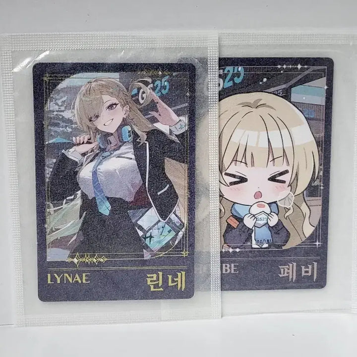 [BUNJANG] MingChao Linne/Pebby Character Photocard Set / 명조 린네/페비 캐릭터 포토카드