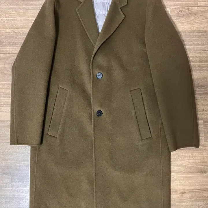 [BUNJANG] HEATHEN Wool Goose Down Lined Coat / HEATHEN 브라운 코트
