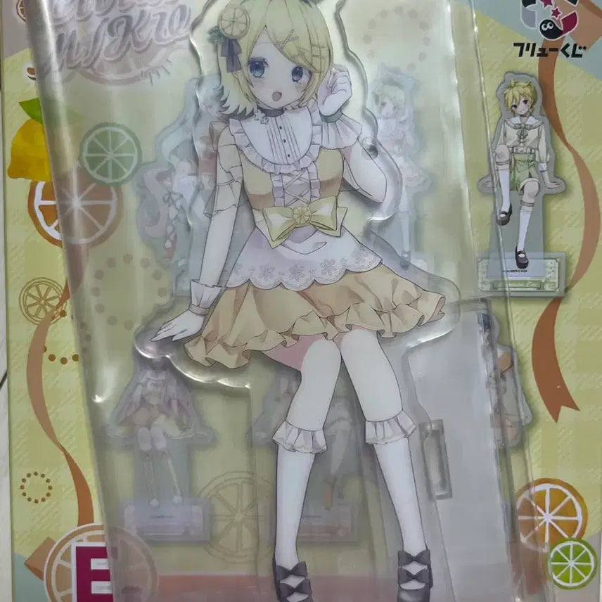 [BUNJANG] Furyu Citrus Hatsune Miku E Acrylic Stand Kagamine Rin / 후류 쿠지 시트러스 미쿠 E상 아크릴 스탠드 카가미네 린