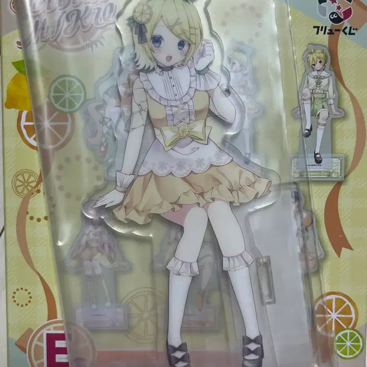 [BUNJANG] Furyu Citrus Hatsune Miku E Acrylic Stand Kagamine Rin / 후류 쿠지 시트러스 미쿠 E상 아크릴 스탠드 카가미네 린
