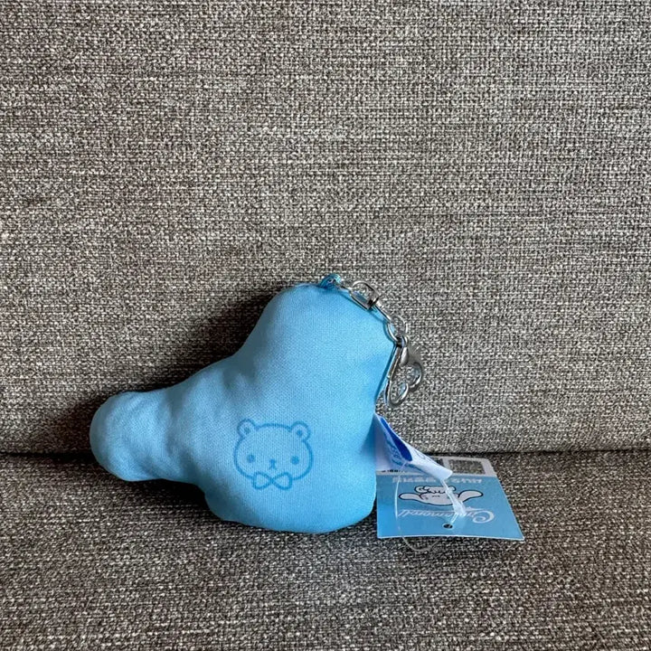[BUNJANG] Sanrio Cinnamoroll Plush Keychain / 산리오 시나모롤 빵빵키링