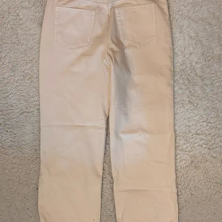 [BUNJANG] Musinsa Standard Wide Ecru Jeans / 무신사 스탠다드 와이드 에크루진