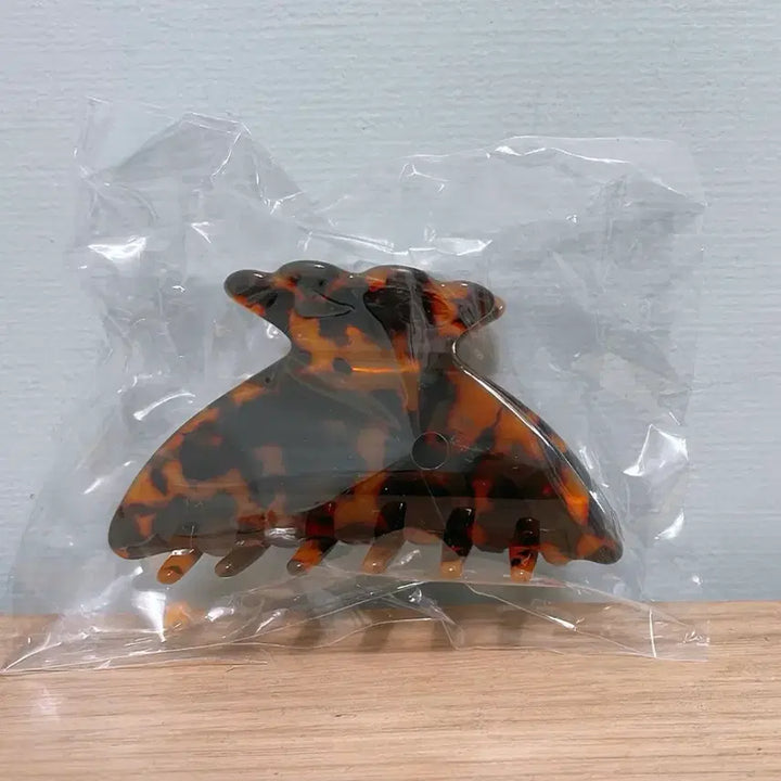 [BUNJANG] Grey Room Leopard Print Hair Clip / 새상품:)그레이룸 호피 헤어클립(집게핀)