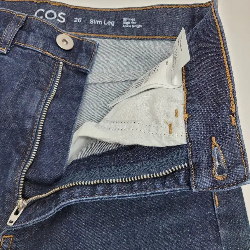 [BUNJANG] COS High-Rise Slim Fit Denim Jeans / COS 코스 하이라이즈 슬림핏 데님 청바지 / 여 26