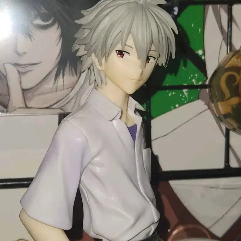 [BUNJANG] Evangelion Unit-01 Awakened Nagisa Kaworu Figure / 에반게리온 제일복권 초호기 폭주 D상 나기사 카오루 피규어 판매
