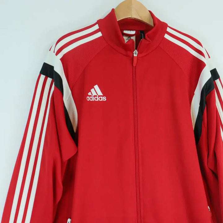[BUNJANG] Adidas Red Track Jacket Climacool Size 110 / adidas 레드 저지 트랙자켓 110