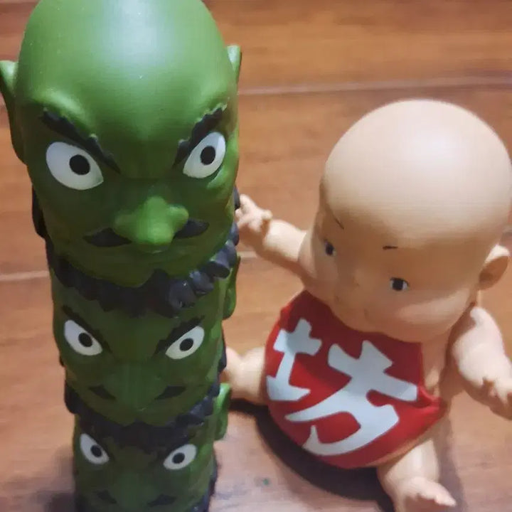 [BUNJANG] Studio Ghibli Bow and Kashiira Finger Puppet 3-Figure Set / 지브리 보우, 카시라3종 피규어세트[마지막가격내림]