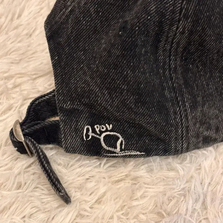 [BUNJANG] POV Denim Baseball Cap / Pov 볼캡