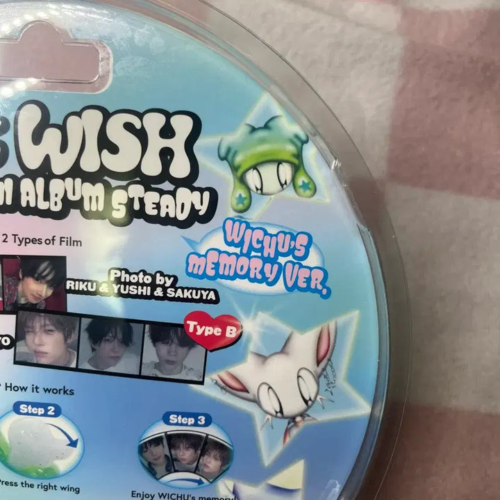 [BUNJANG] NCT WISH Steady Memory Keyring / 엔시티위시 스테디 메모리 키링