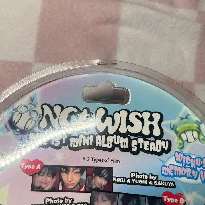 [BUNJANG] NCT WISH Steady Memory Keyring / 엔시티위시 스테디 메모리 키링