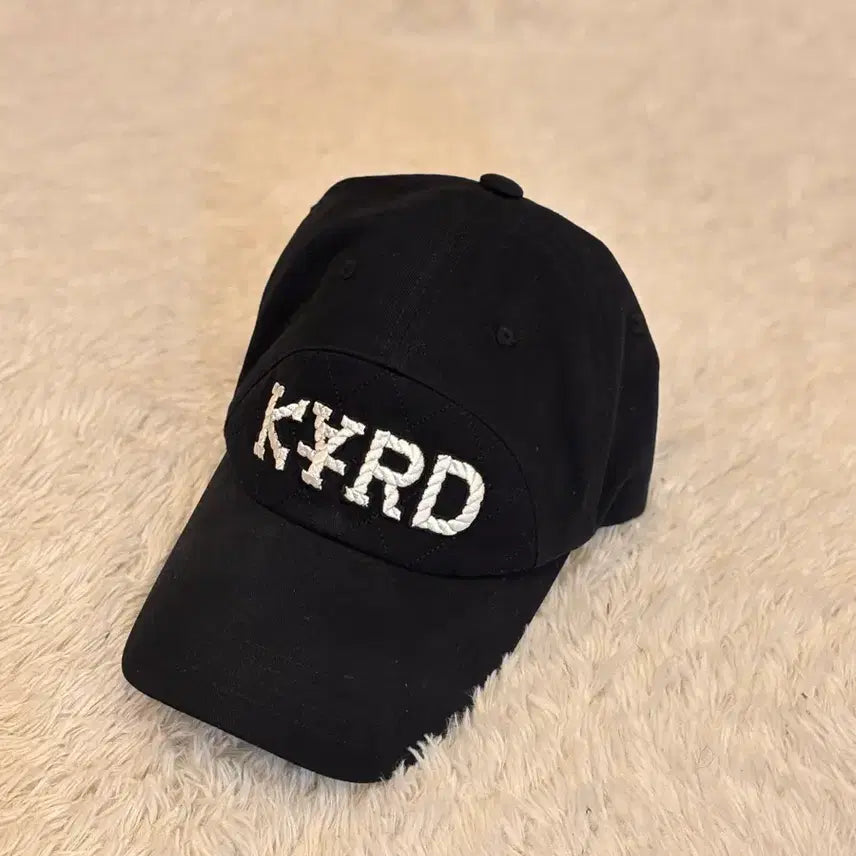 [BUNJANG] KYRD Black Ball Cap Hat / KYRD 블랙 볼캡 모자