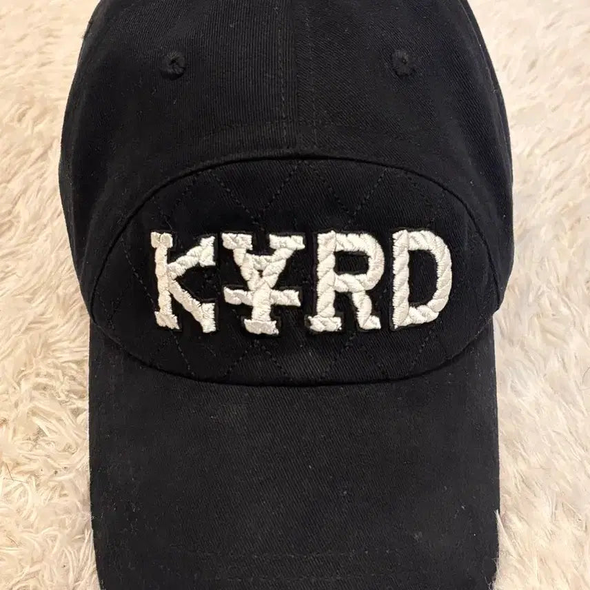 [BUNJANG] KYRD Black Ball Cap Hat / KYRD 블랙 볼캡 모자