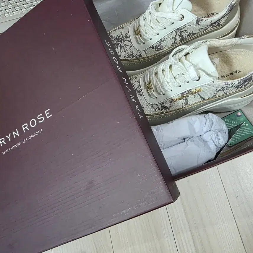 [BUNJANG] Tarin Rose Functionality Height-Increasing Sneakers (225mm) / (새제품)타린로즈 기능성 키높이슈즈 스니커즈(225mm)