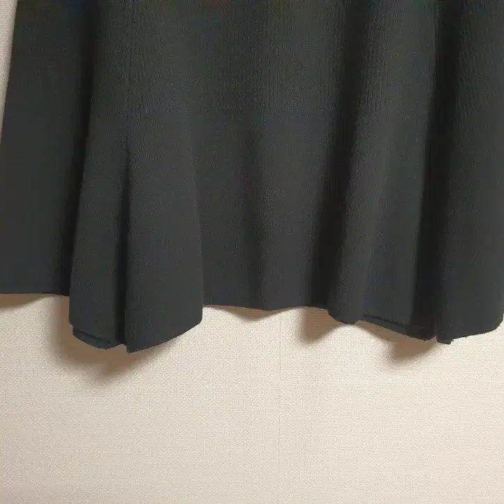 [BUNJANG] DELLALANA Knit Flare Skirt / 델라라나 DELLALANA 립 니트 플레어 스커트 프리사이즈 정품