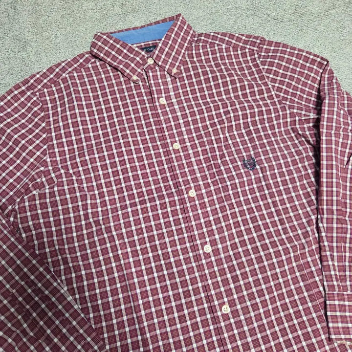 [BUNJANG] Polo Ralph Lauren Chaps Line Checkered Shirt (L) / Polo Chaps Line 체크 셔츠 L(100)