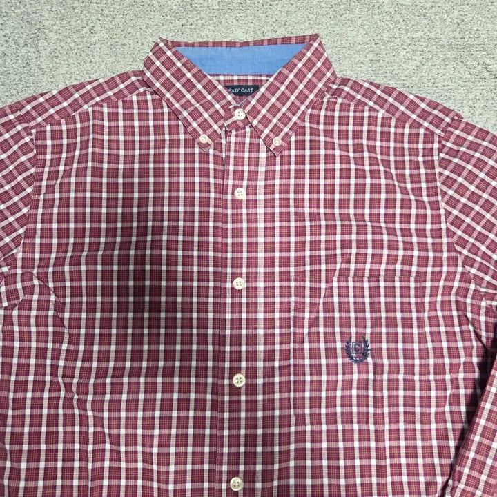 [BUNJANG] Polo Ralph Lauren Chaps Line Checkered Shirt (L) / Polo Chaps Line 체크 셔츠 L(100)