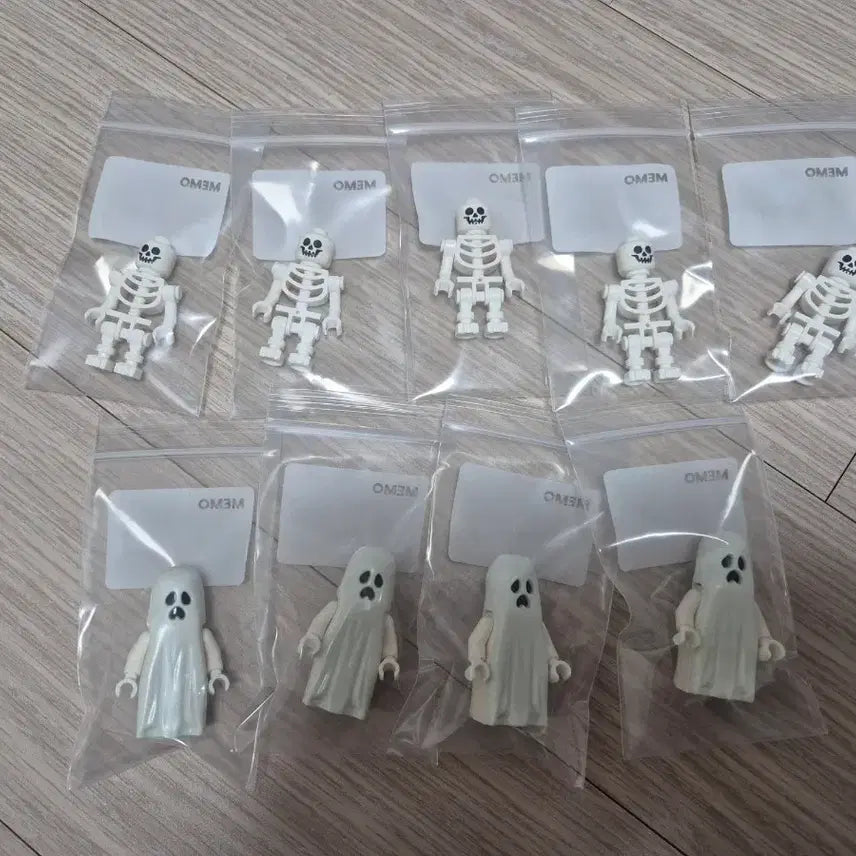 [BUNJANG] Lego Ghost 4th &amp; Skeleton 5th Bundle Set / 레고 유령 4기 해골 5기 일괄