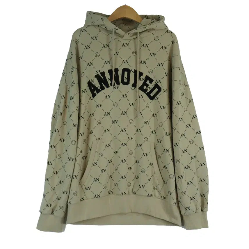 [BUNJANG] ANNOYED Lettering Hoodie 100 / ANNOYED 레터링 후디 100