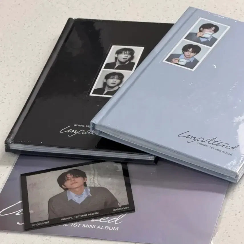 [SOLD OUT] [미개봉] 원필 unpilterd 앨범 세트