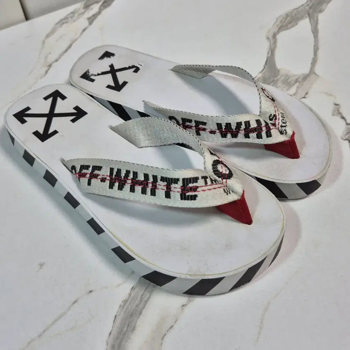 [BUNJANG] Off-White Flip Flop Sandals (Size 38) / (정품) 오프화이트 플립플랍 쪼리 슬리퍼 38
