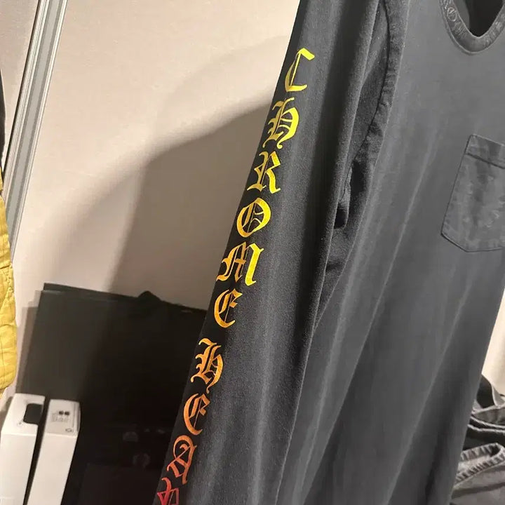 [BUNJANG] Chrome Hearts Horseshoe Lettering Long Sleeve L / 크롬하츠 홀스슈 레터링 롱 슬리브 L