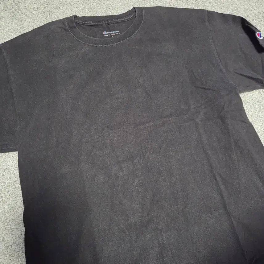 [BUNJANG] Champion Vintage Short Sleeve T-Shirt Black L / Champion 빈티지 반팔 티셔츠 L(100)