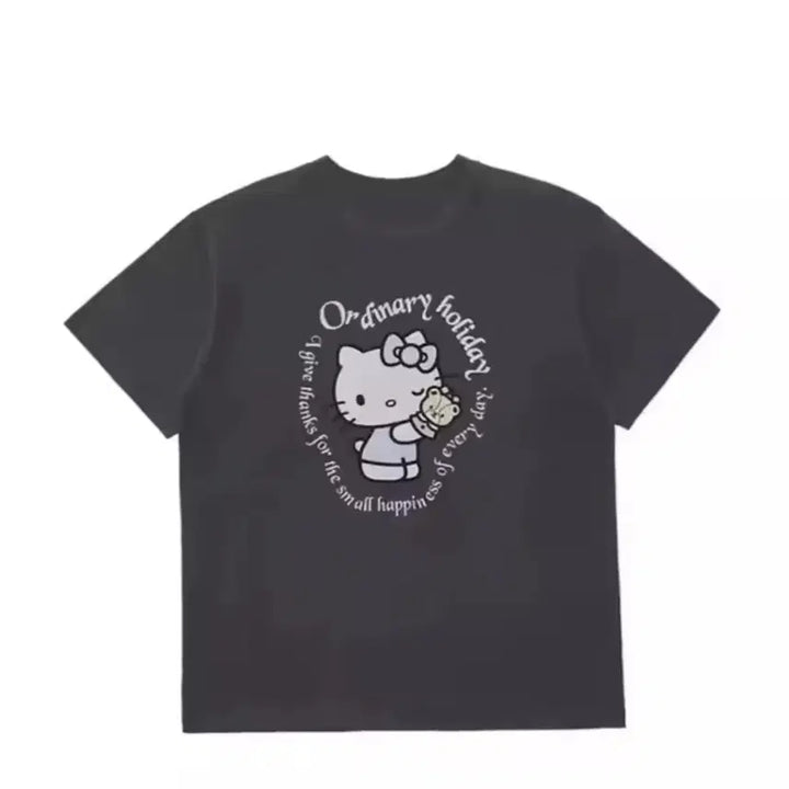 [BUNJANG] Blackpink Jisoo Hello Kitty T-shirt / 지수 헬로키티 반팔 티 새상품