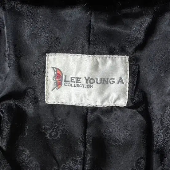 [BUNJANG] LEE YOUNG A COLLECTION Black Mink Coat / LEE YOUNG A COLLECTION 블랙 밍크 코트 77