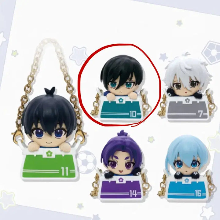 [BUNJANG] Blue Lock Itoshi Rin Figure / (미개봉) 블루록 캬라쿠 오데카케 이토시 린 피규어