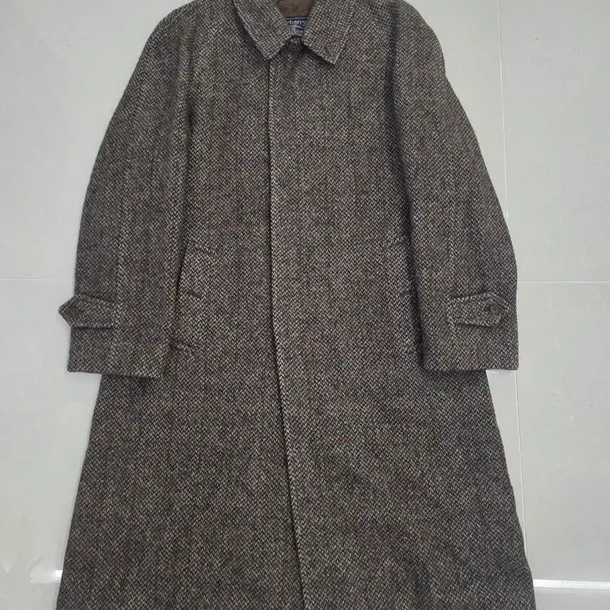 [BUNJANG] Burberry Irish Tweed Coat / 버버리 아이리쉬 트위드 코트