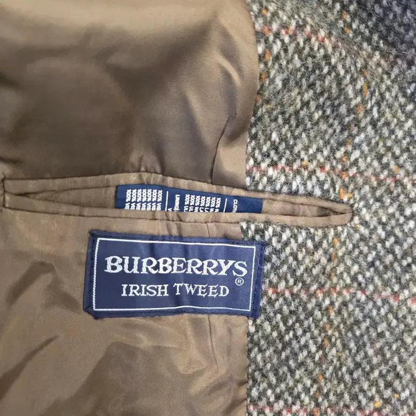 [BUNJANG] Burberry Irish Tweed Coat / 버버리 아이리쉬 트위드 코트