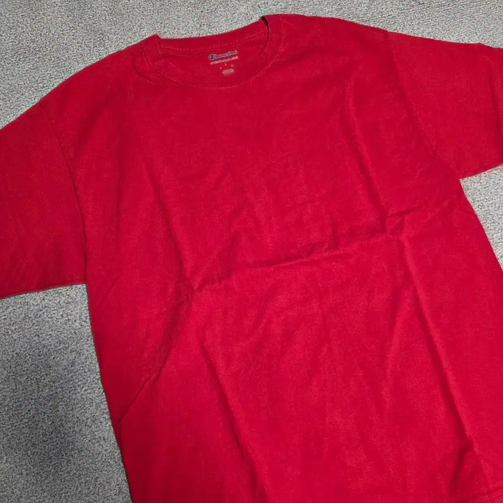 [BUNJANG] Champion Vintage T-Shirt Red L / Champion 빈티지 반팔 티셔츠 L(100)
