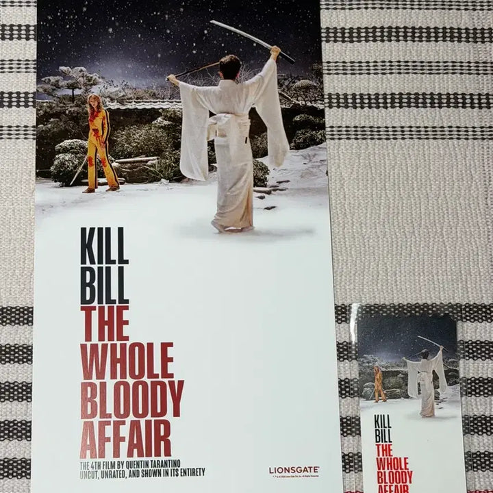 [BUNJANG] Kill Bill: The Whole Bloody Affair Original Ticket Set / 킬빌 : 더 홀 블러디 어페어 오리지널티켓, 만우절 메가 오티 2종