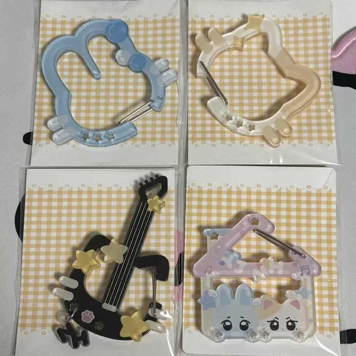 [BUNJANG] PLAVE YeJun &amp; Noah Acrylic Carabiner Bundle Set / 플레이브 비공굿 아크릴 카라비너 예준 노아 맏형즈 일괄