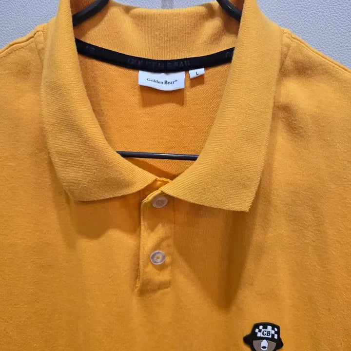 [BUNJANG] Kolon Golden Bear Short Sleeve Polo Shirt Yellow / 코오롱 골든베어 반팔 카라티 옐로우