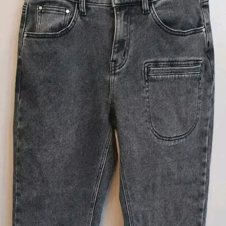[BUNJANG] Benetton Black Denim Pants / 베네통 블랙 데님 팬츠 42사이즈입니다. 워싱이 멋스럽고 안감에 약기모