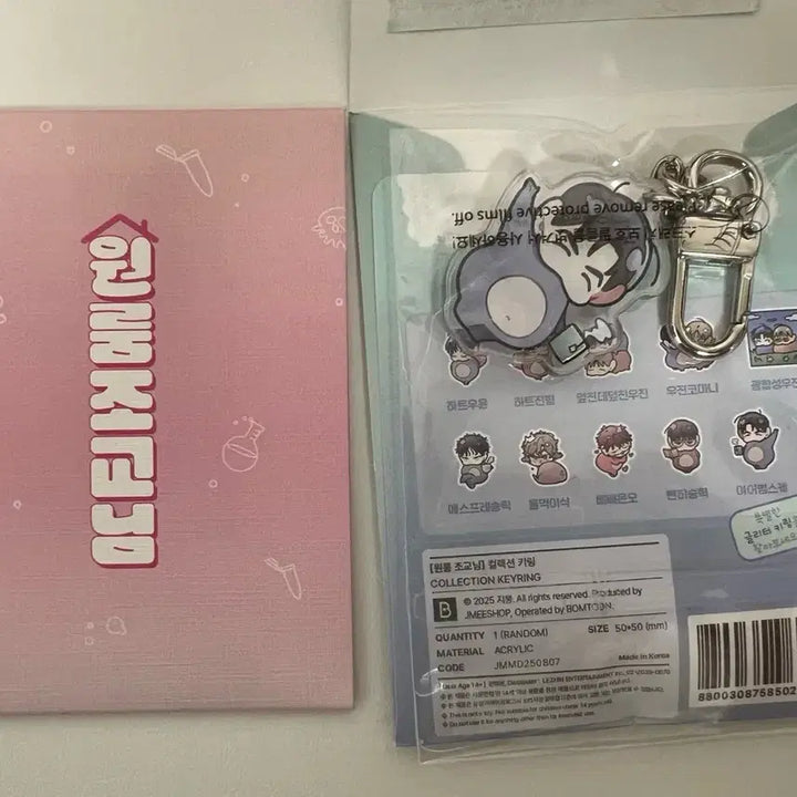 [BUNJANG] One Room Instructor Student ID Keychain Bundle Set / 원룸조교님 학생증 범스케 키링 일괄