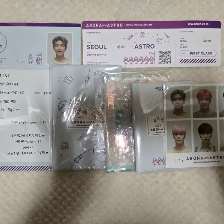 [BUNJANG] ASTRO AROHA 3rd Membership Kit Bundle Set / 아스트로 아로하 3기 멤버십 키트 일괄 판매