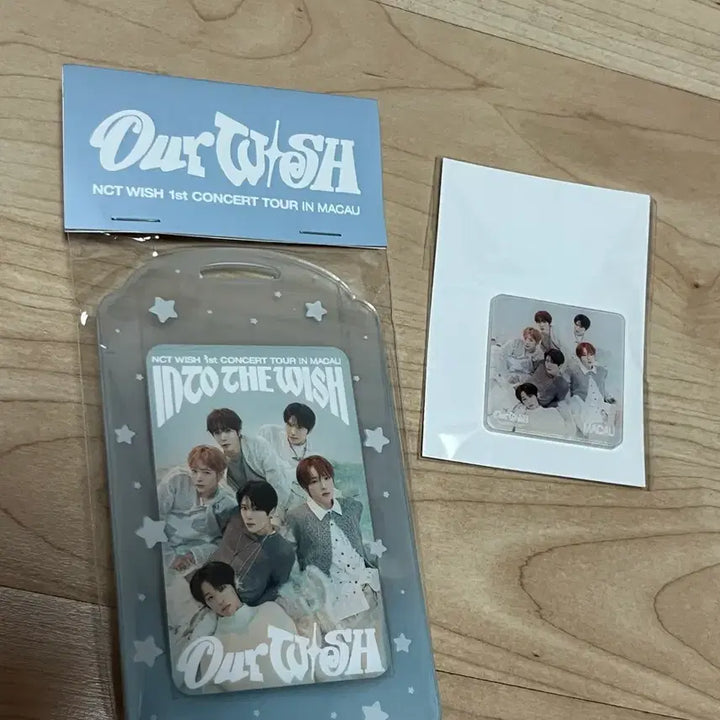 [SOLD OUT] 엔시티위시 아워위시 글패 기프트 포카홀더, 마그넷